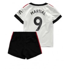 Manchester United Anthony Martial #9 Bortedraktsett Barn 2022-23 Kortermet (+ korte bukser)
